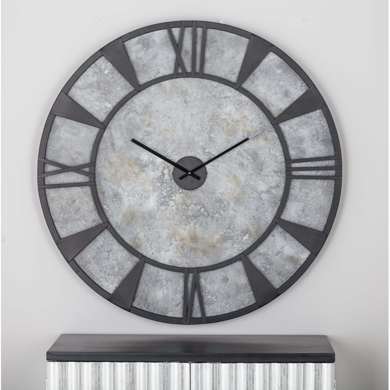 Cole & Grey Oversized 35" Wall Clock & Reviews Wayfair